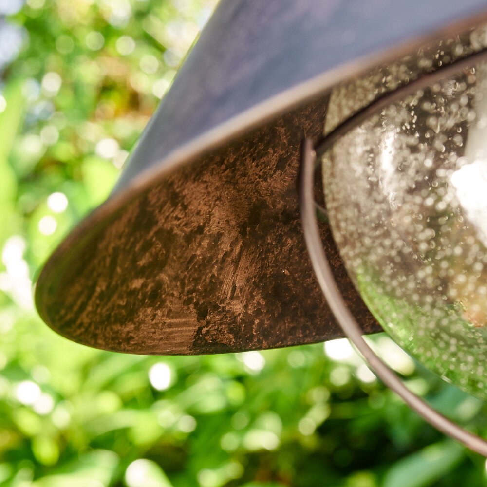 Outdoor floor lamp Lohja rust-coloured, 3-light sources