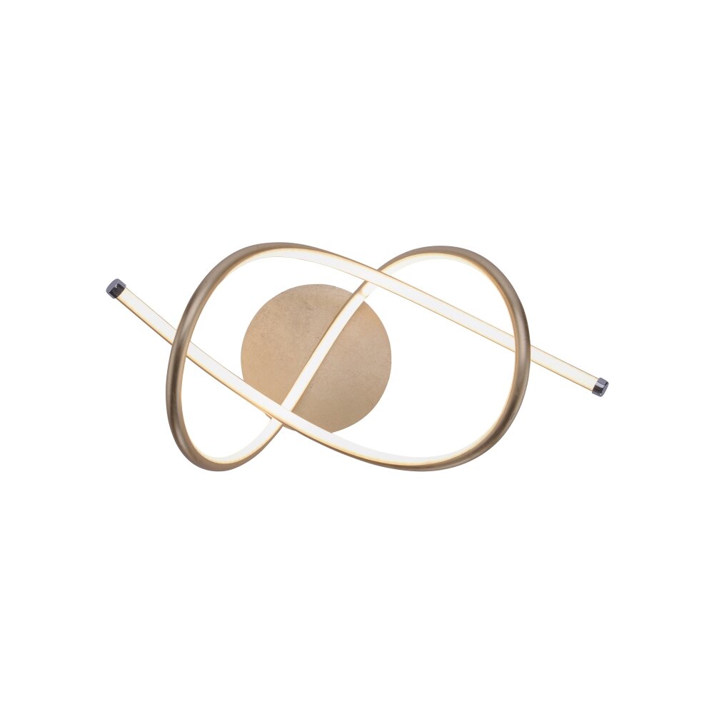 Leuchten-Direkt VIOLETTA Ceiling light LED gold, 1-light source