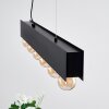 Fria Pendant Light black, 6-light sources