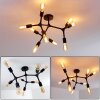 Bottnaryd Ceiling Light black, 9-light sources