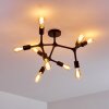 Bottnaryd Ceiling Light black, 9-light sources