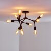 Bottnaryd Ceiling Light black, 9-light sources