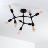 Bottnaryd Ceiling Light black, 9-light sources