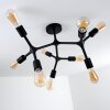 Bottnaryd Ceiling Light black, 9-light sources