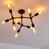 Bottnaryd Ceiling Light black, 9-light sources