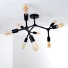 Bottnaryd Ceiling Light black, 9-light sources