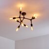 Bottnaryd Ceiling Light black, 9-light sources