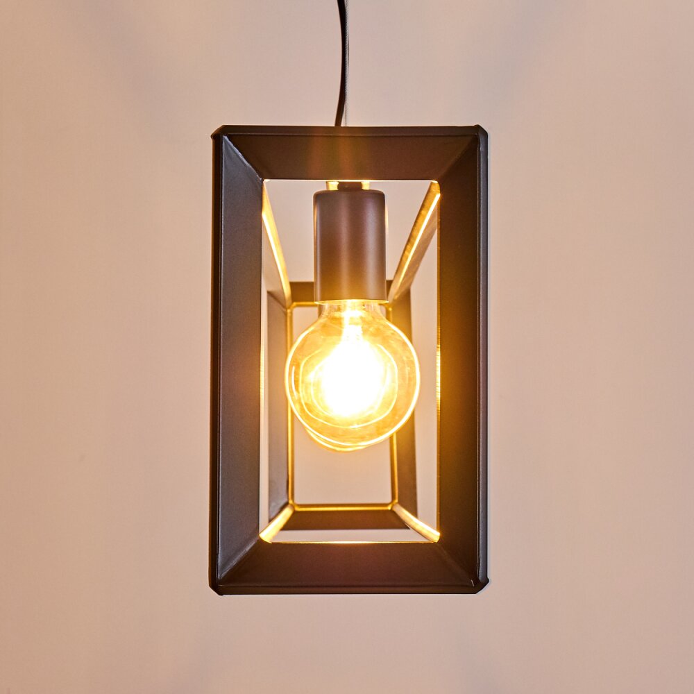TRARYD Pendant Light black, 4-light sources