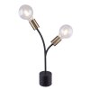 Globo HEBUL Table Lamp black, 2-light sources