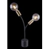 Globo HEBUL Table Lamp black, 2-light sources