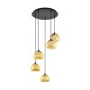 EGLO ALBARACCIN Pendant Light black, 5-light sources