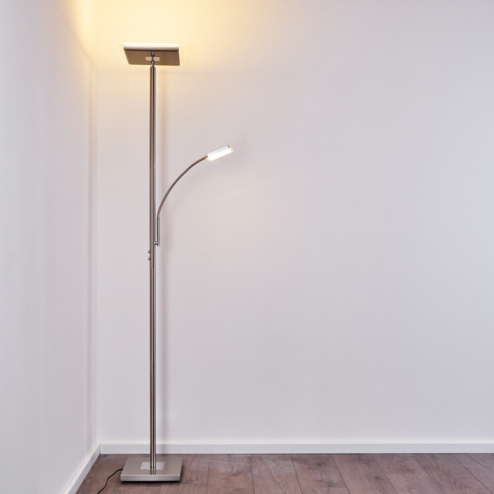 Veteli UpLighter LED stainless steel, 2-light sources