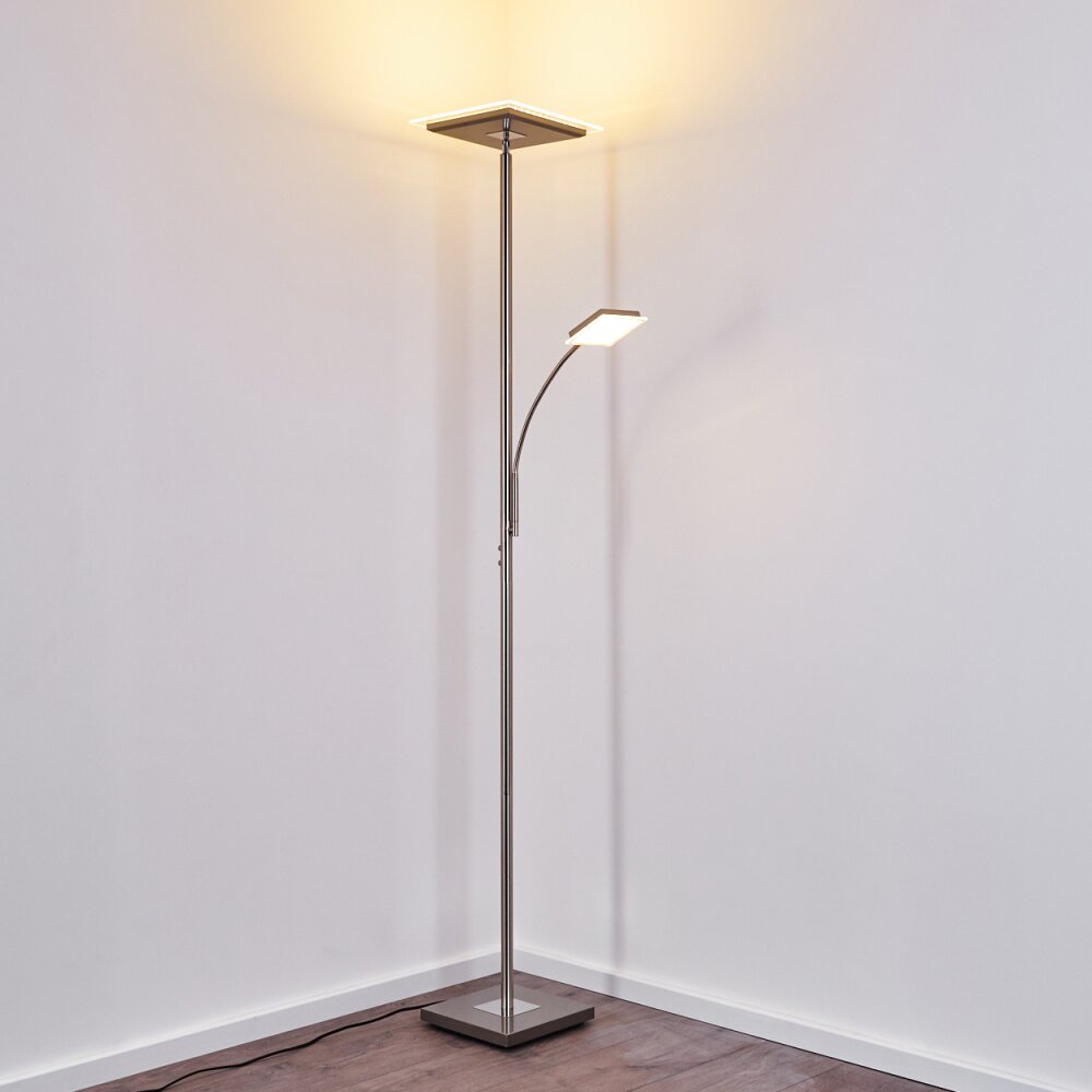 Veteli UpLighter LED stainless steel, 2-light sources