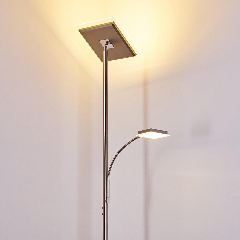 Veteli UpLighter LED stainless steel, 2-light sources