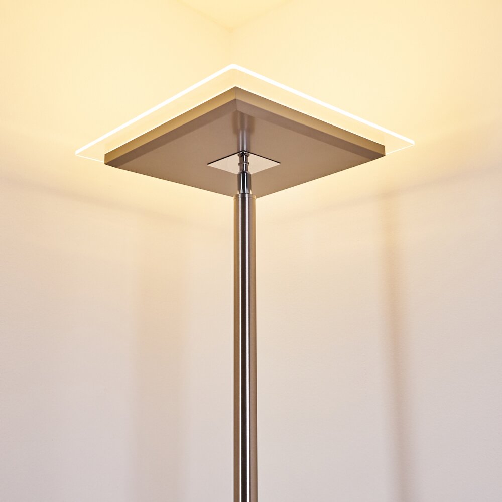 Veteli UpLighter LED stainless steel, 2-light sources