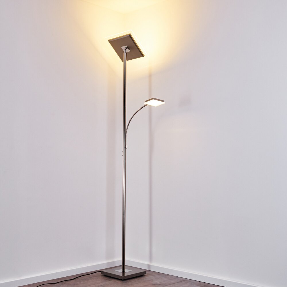 Veteli UpLighter LED stainless steel, 2-light sources