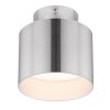 Ceiling Light Globo JENNY LED matt nickel, 1-light source