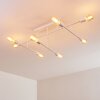 Cahaba Ceiling Light white, 8-light sources