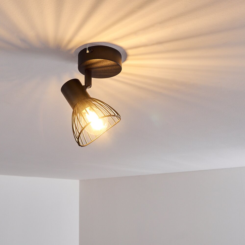 Ceiling Light Holbol black, 1-light source
