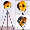 Jupiter Floor Lamp black-gold, 1-light source