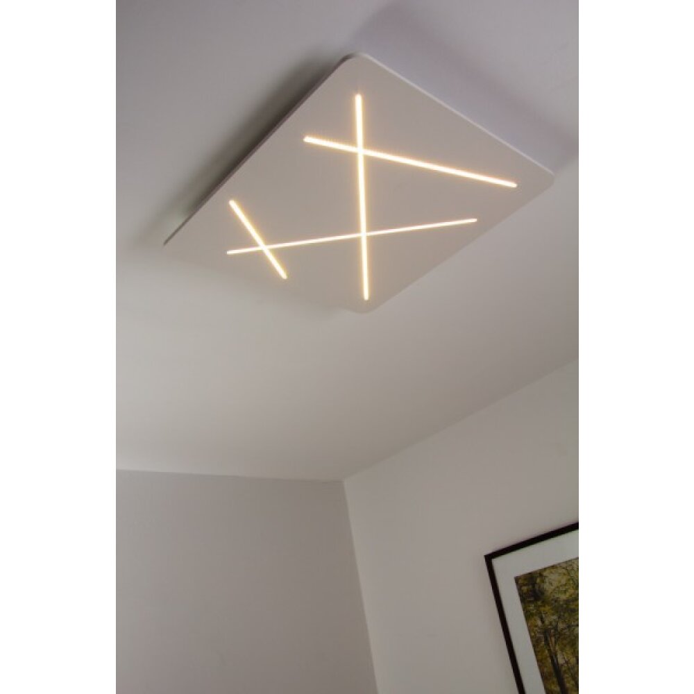 Linea Light ceiling light LED white, 1-light source