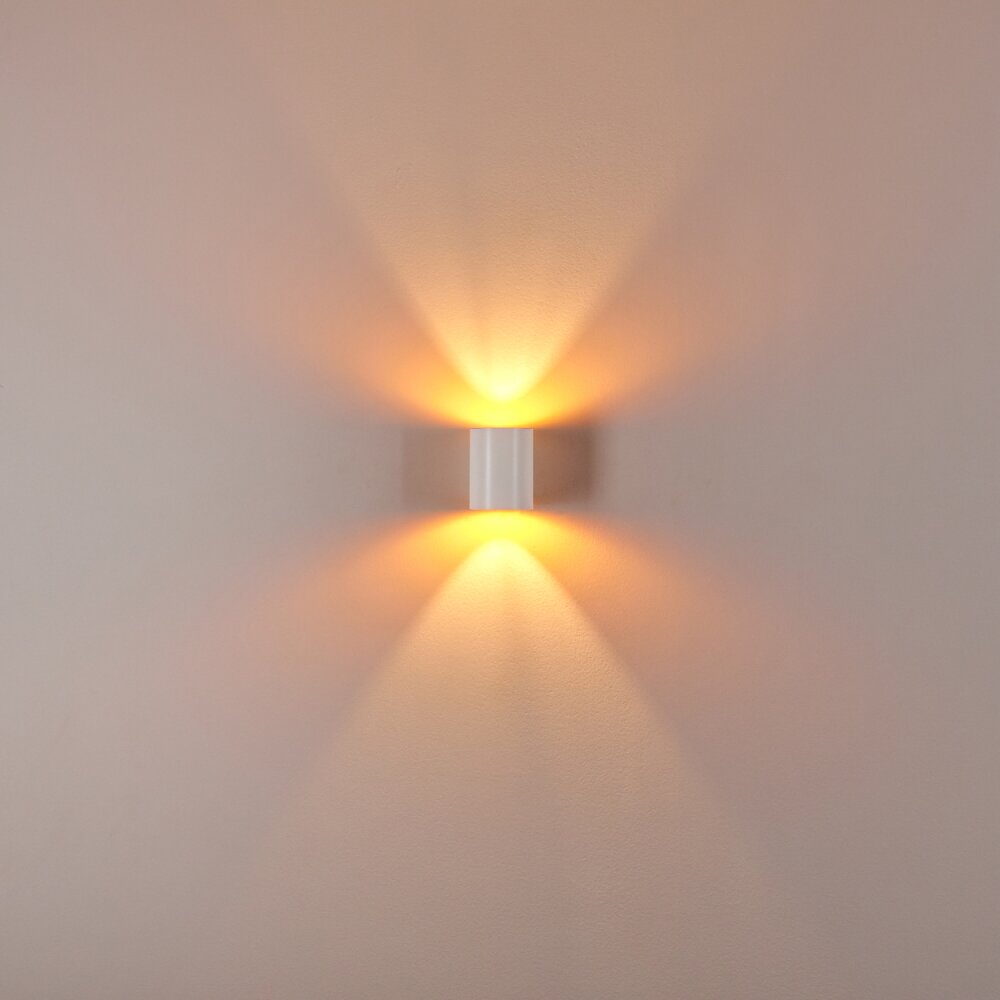 Letsbo Wall Light gold, white, 1-light source