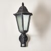 Lignac Outdoor Wall Light black, silver, 1-light source