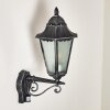 Lignac Outdoor Wall Light black, silver, 1-light source