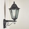 Lignac Outdoor Wall Light black, silver, 1-light source