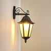 Lignac Outdoor Wall Light black, silver, 1-light source