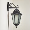 Lignac Outdoor Wall Light black, silver, 1-light source