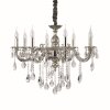 Ideal Lux IMPERO SP8 Chandelier silver, 8-light sources