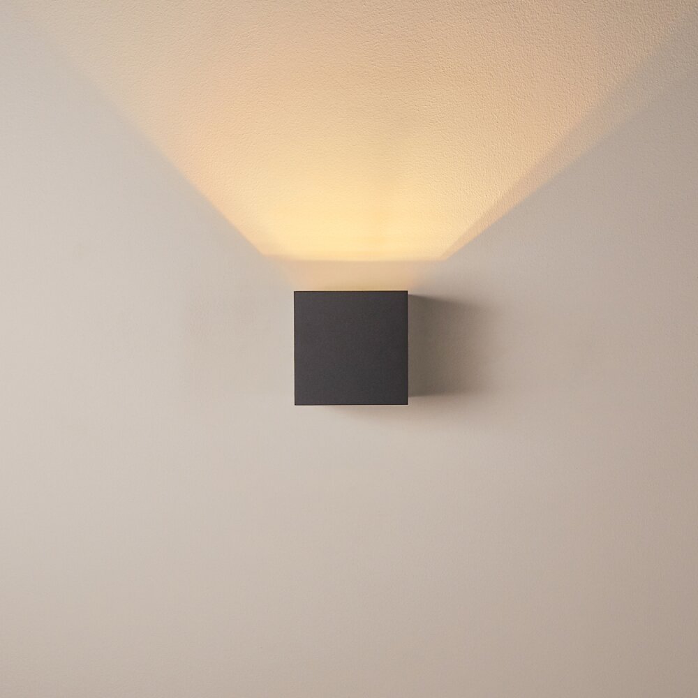 Badajoz Wall Light LED anthracite, 1-light source