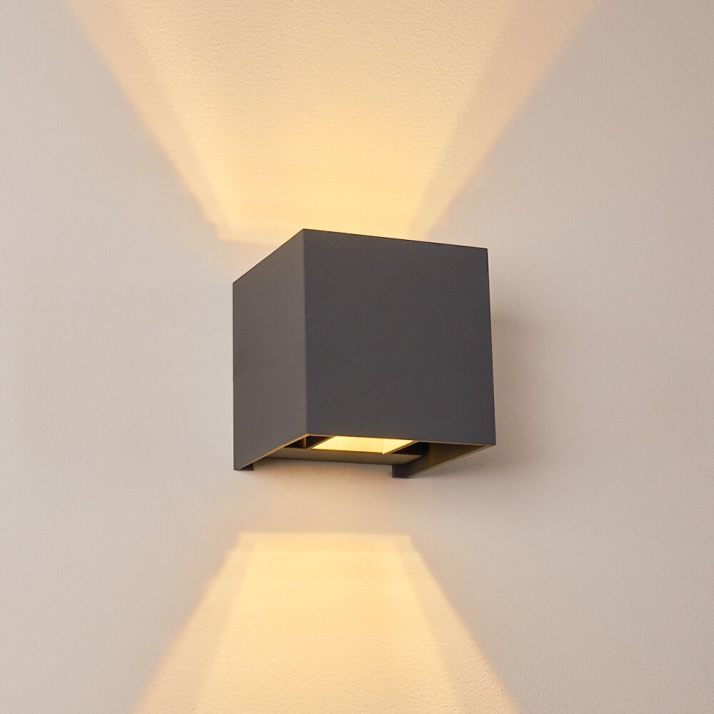 Badajoz Wall Light LED anthracite, 1-light source