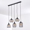 ANEBY Pendant Light black, 5-light sources