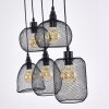 ANEBY Pendant Light black, 5-light sources