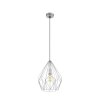 Eglo CARLTON pendant light silver, 1-light source