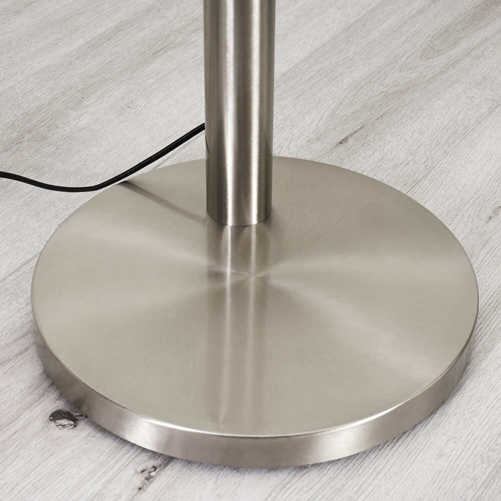 BERNARDINO Floor Lamp matt nickel, 3-light sources