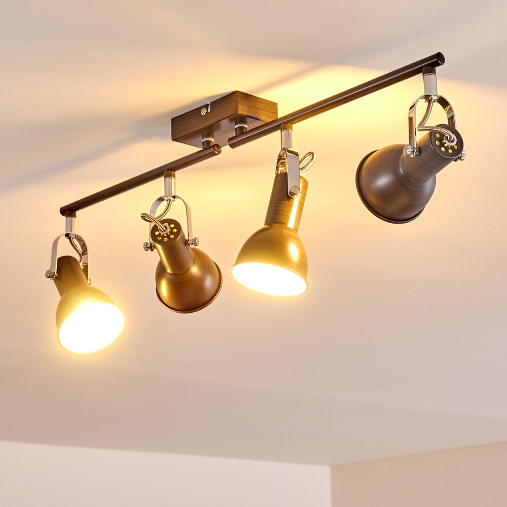 Danikon Ceiling Light brown, 4-light sources