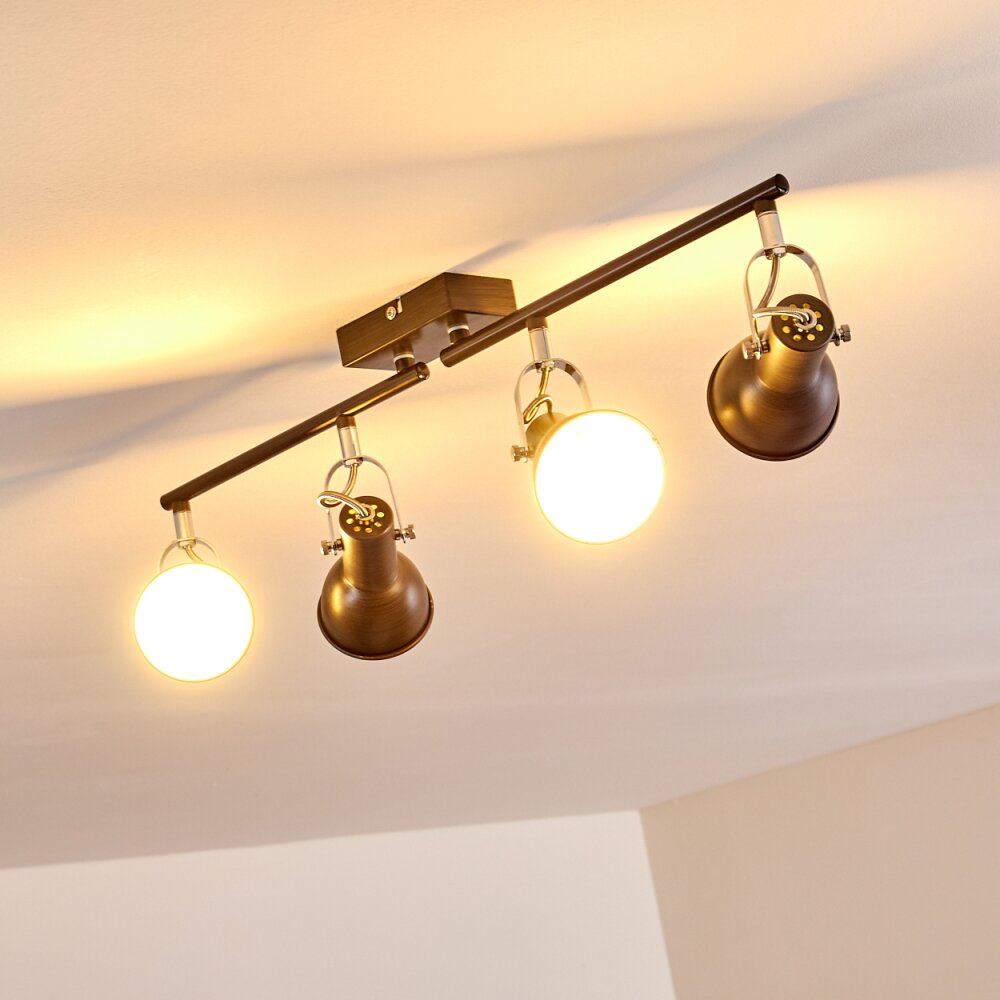 Danikon Ceiling Light brown, 4-light sources