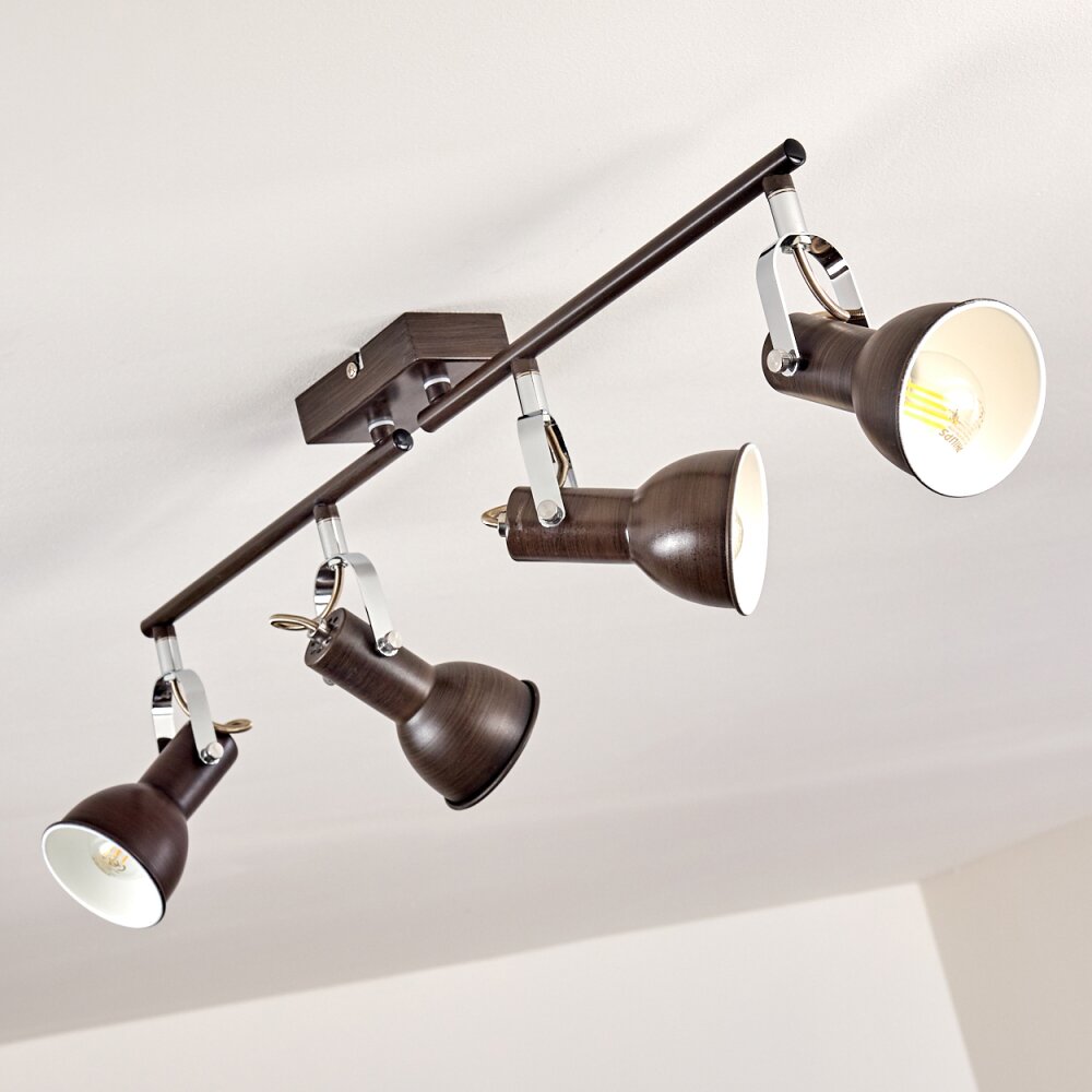 Danikon Ceiling Light brown, 4-light sources