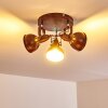 Ceiling Light Tina rust-coloured, 3-light sources