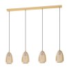 EGLO ALOBRASE Pendant Light brass, 4-light sources