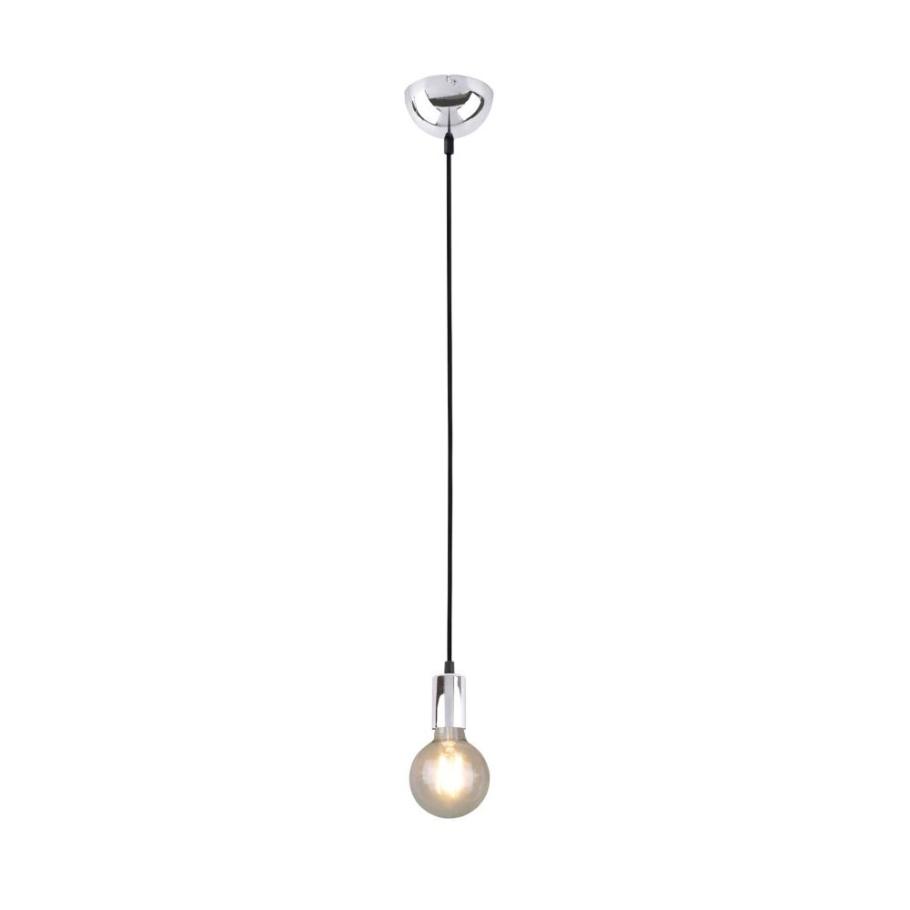 Trio Leuchten CORD Pendant Light chrome, 1-light source