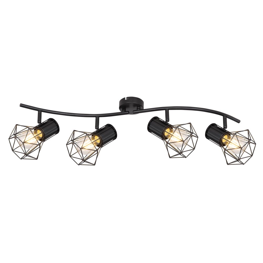 Globo PRISKA Spotlight black, 4-light sources