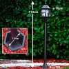 LENTUA path light black, 1-light source